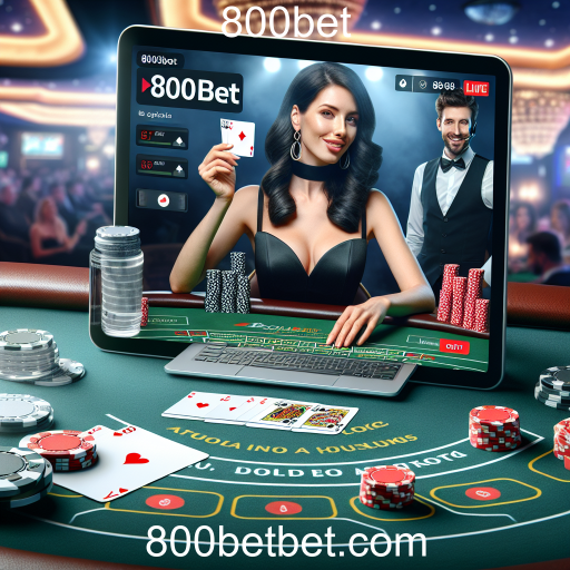 Experiência Imersiva no Cassino Ao Vivo da 800bet